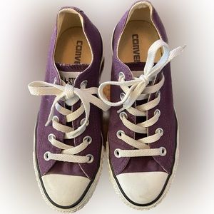 Purple Converse All Star Chuck Taylor Unisex Men’s 4 Women’s 6